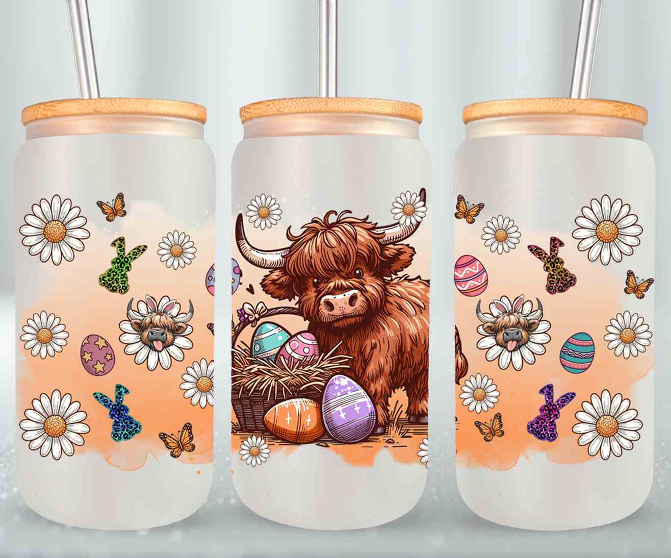 Highland Cow Easter-10372